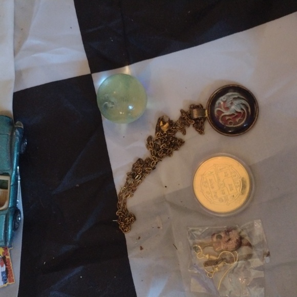 Men's Skull Ring(Large)+ bonus items - Picture 3 of 3